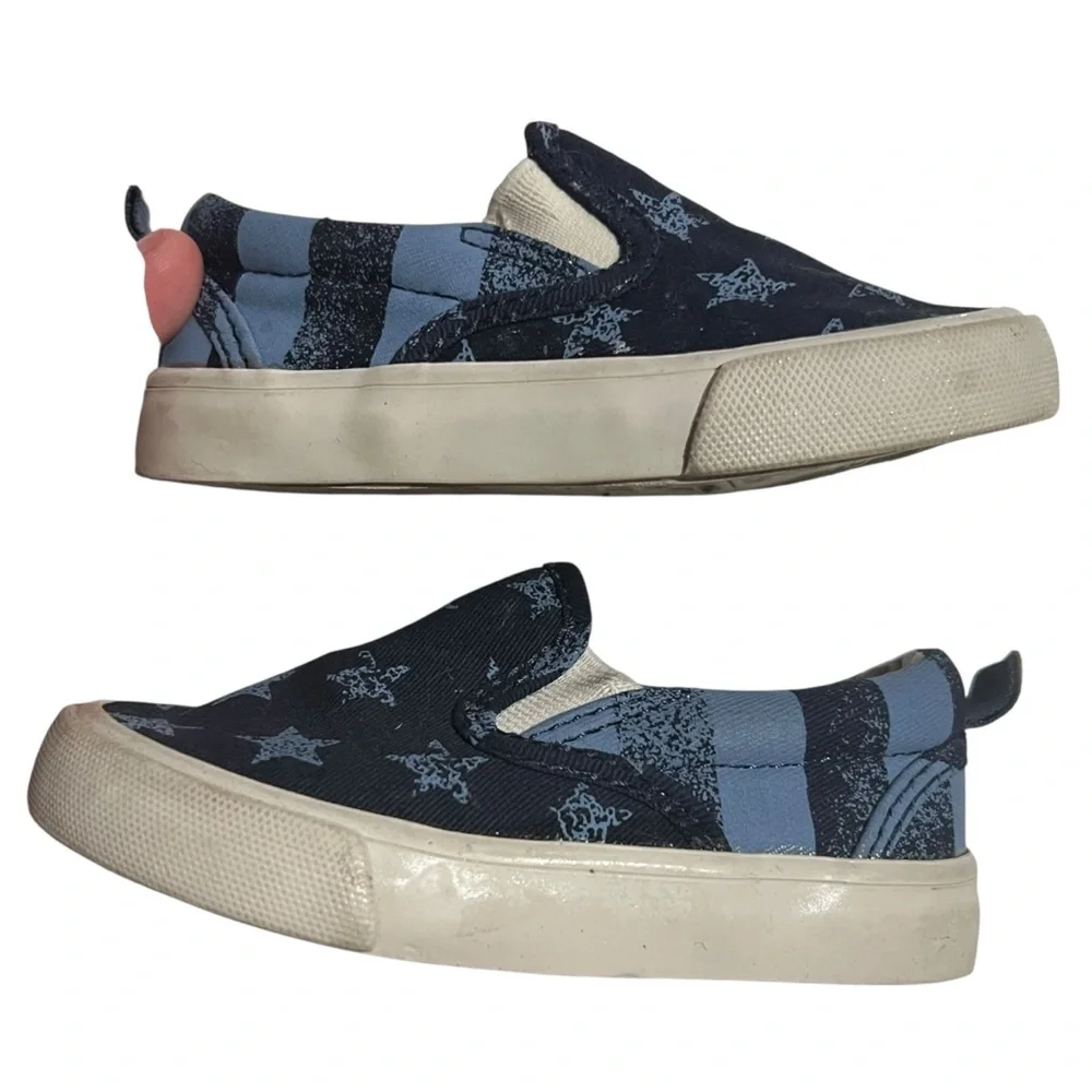GAP‎ Kids Blue Star Slip-On Sneakers - Size 5 Baby Shoes